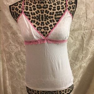 Pink Victoria’s Secret tank top